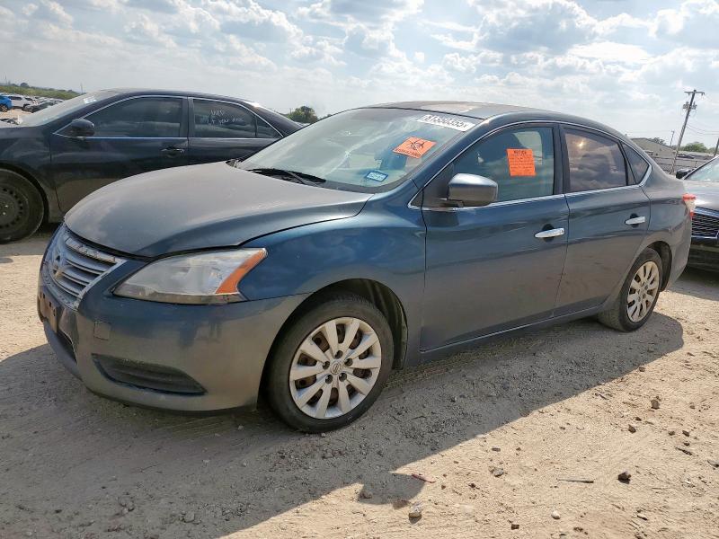 NISS SENTRA 2013 with VIN 1N4AB7AP7DN903117 - Photo from auction