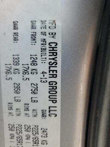 Photo 14 from auction – 2013 DODGE JOURNEY SX with VIN 3C4PDCBG0DT687830
