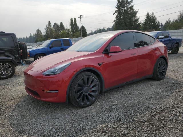 Фото 1 с аукциона – 2021 TESLA MODEL Y с VIN 5YJYGDEF3MF215933