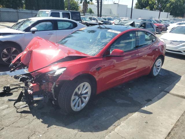 TESLA MODEL 3 2022 with VIN 5YJ3E1EB7NF305146 - Photo from auction