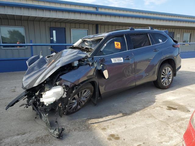 TOYOTA HIGHLANDER LE 2024 with VIN 5TDKDRBH0RS554203 - Photo from auction
