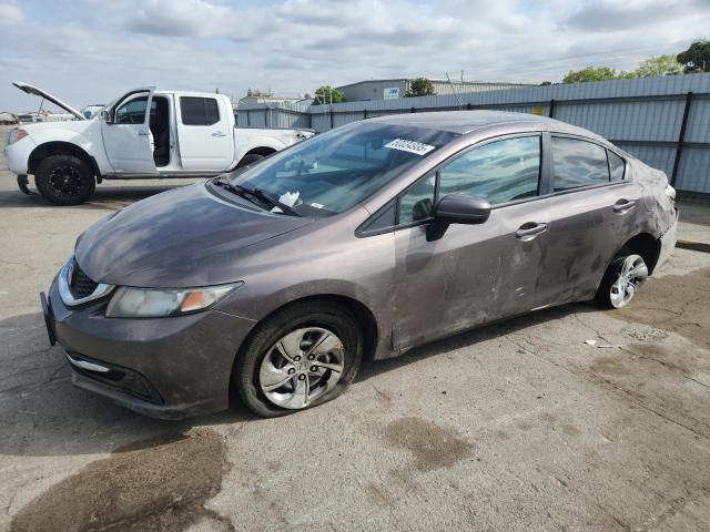 HONDA CIVIC LX 2014 with VIN 19XFB2F56EE205033 - Photo from auction
