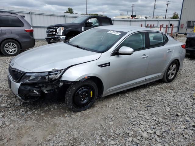 KIA OPTIMA LX 2014 with VIN 5XXGM4A75EG286312 - Photo from auction