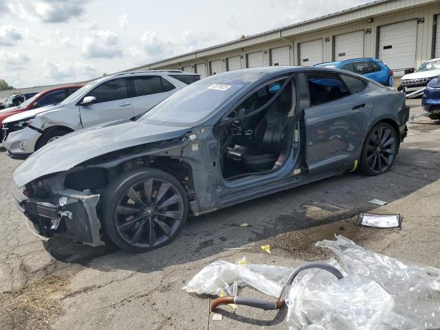 TESLA MODEL S 2013 with VIN 5YJSA1CPXDFP07277 - Photo from auction