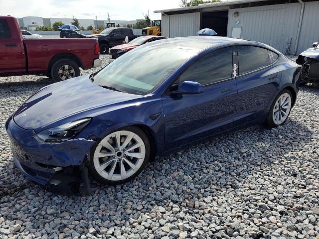 TESLA MODEL 3 2022 with VIN 5YJ3E1EA3NF289499 - Photo from auction