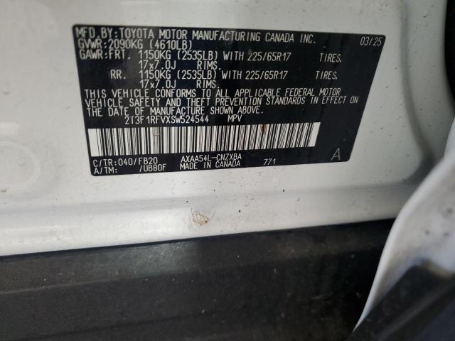 Photo 14 from auction – 2025 TOYOTA RAV4 LE with VIN 2T3F1RFVXSW524544