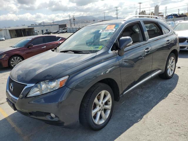 LEXUS RX 350 2010 with VIN JTJZK1BA1A2000329 - Photo from auction