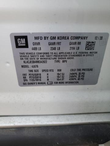 Photo 14 from auction – 2021 BUICK ENCORE PRE with VIN KL4CJESB4MB342822