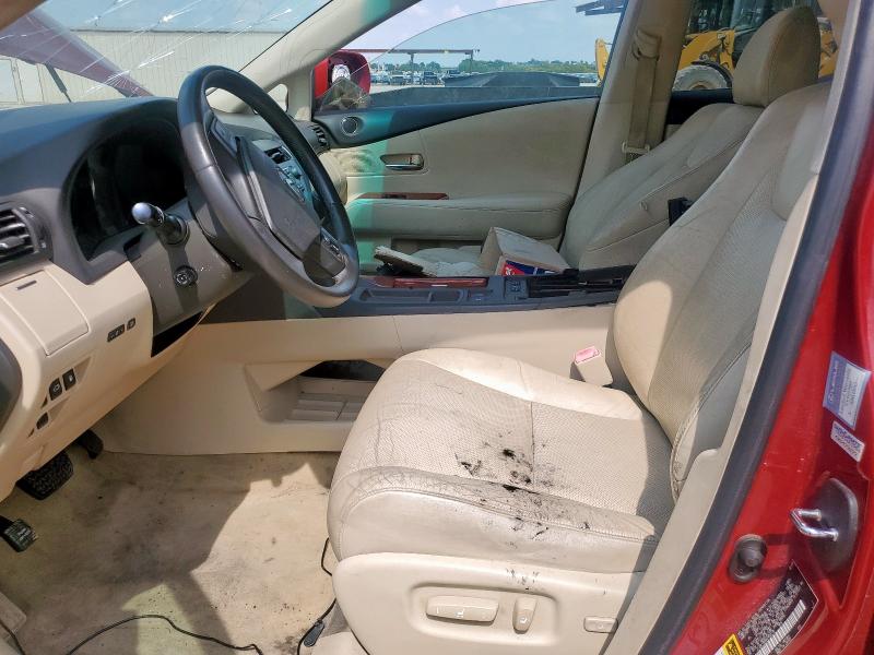 Photo 7 from auction – 2010 LEXUS RX 350 with VIN JTJBK1BA8A2406139