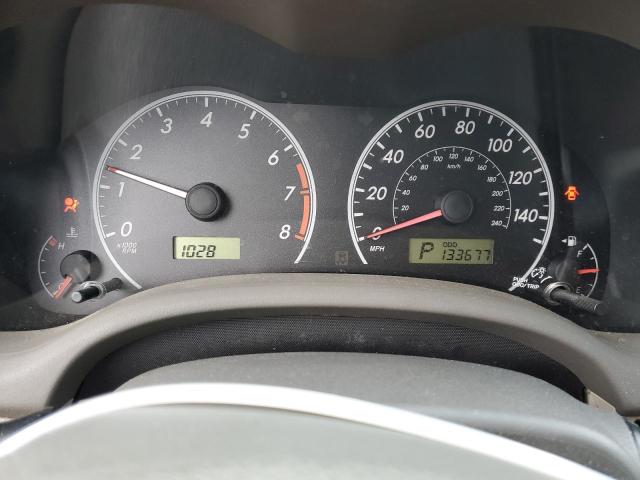 Photo 9 from auction – 2009 TOYOTA COROLLA BA with VIN 1NXBU40E99Z078956
