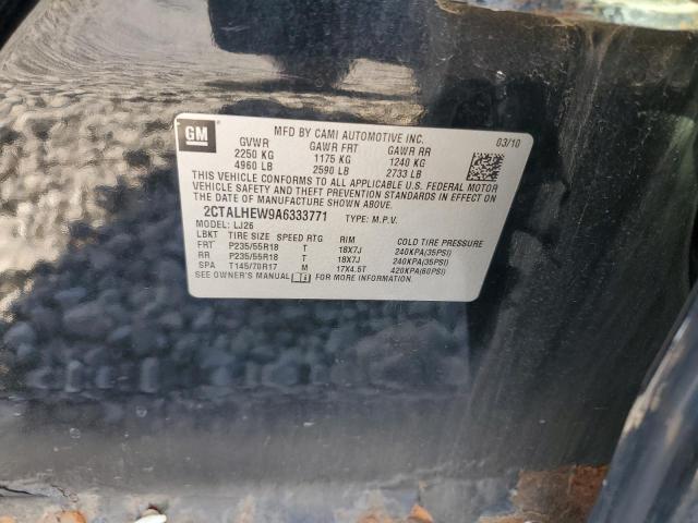 Фото 14 с аукциона – 2010 GMC TERRAIN SLT с VIN 2CTALHEW9A6333771