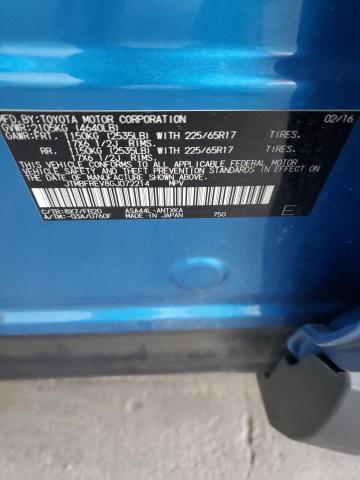 Photo 14 from auction – 2016 TOYOTA RAV4 LE with VIN JTMBFREV8GJ072214