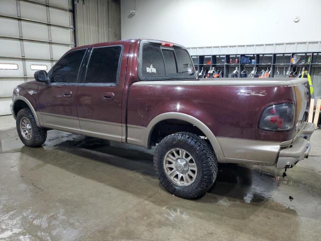 Photo 2 from auction – 2002 FORD F150 SUPER with VIN 1FTRW08L42KB47871
