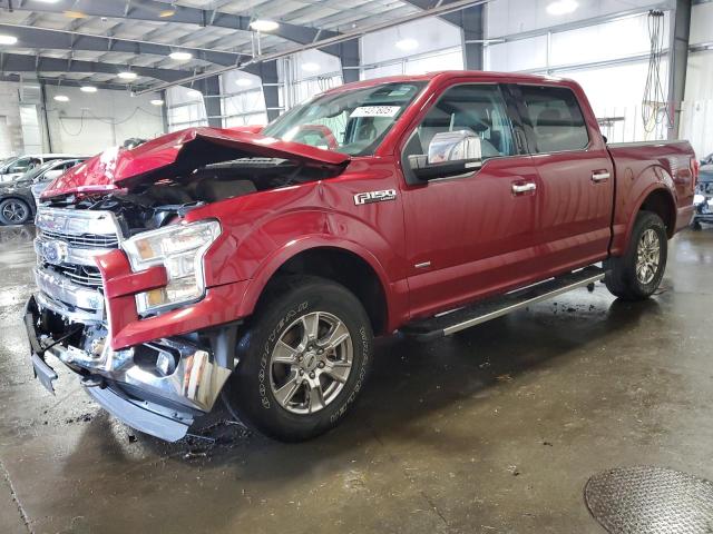 FORD F150 SUPER 2016 with VIN 1FTEW1EP9GFA86335 - Photo from auction