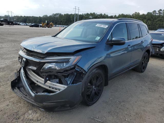 HONDA PILOT SE 2021 with VIN 5FNYF5H29MB037527 - Photo from auction