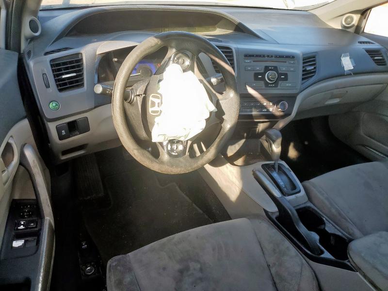 Photo 8 from auction – 2012 HONDA CIVIC LX with VIN 2HGFG3B53CH540394