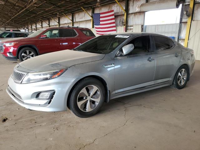 KIA OPTIMA HYB 2015 with VIN KNAGM4AD1F5079800 - Photo from auction
