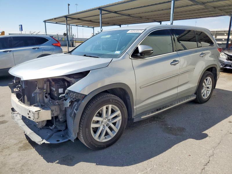 TOYOTA HIGHLANDER 2015 with VIN 5TDZKRFH6FS119339 - Photo from auction