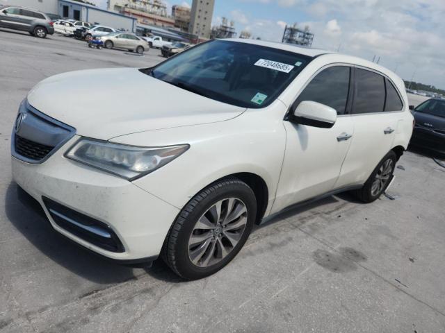 ACURA MDX TECHNO 2014 with VIN 5FRYD3H43EB018239 - Photo from auction