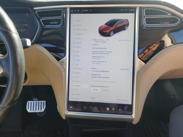 Photo 9 from auction – 2016 TESLA MODEL X with VIN 5YJXCBE41GF018791
