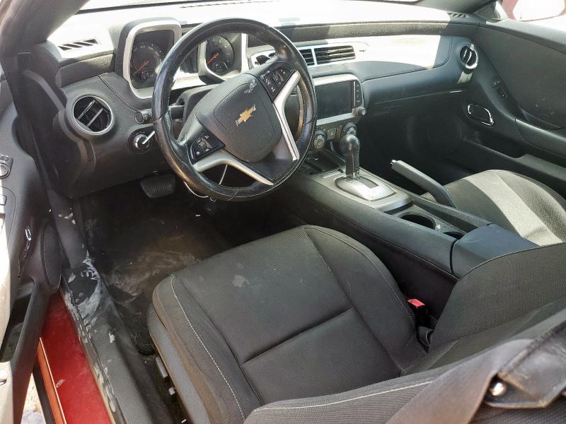 Photo 8 from auction – 2014 CHEVROLET CAMARO LT with VIN 2G1FB1E36E9167255