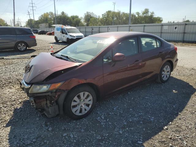 HONDA CIVIC LX 2012 with VIN 19XFB2F55CE098103 - Photo from auction