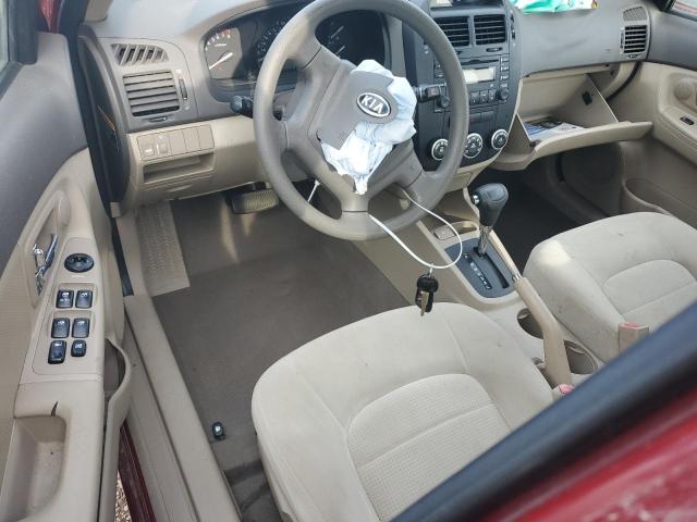 Photo 8 from auction – 2008 KIA SPECTRA EX with VIN KNAFE121185514183