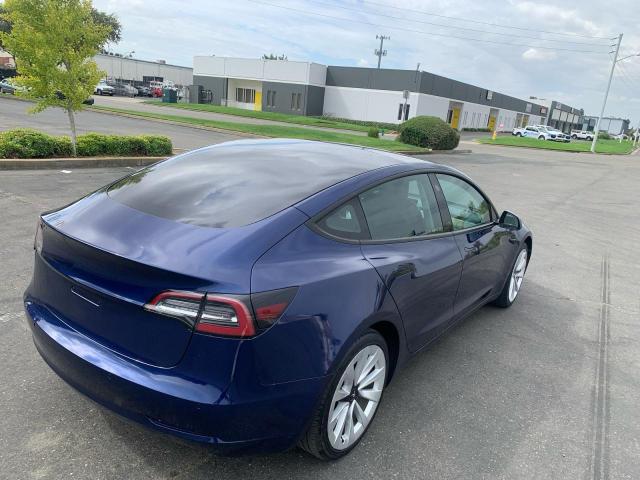 Photo 4 from auction – 2022 TESL MODEL 3 with VIN 5YJ3E1EA6NF371937
