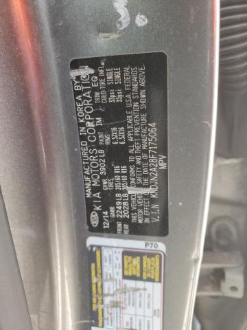 Photo 14 from auction – 2015 KIA SOUL with VIN KNDJN2A28F7175064