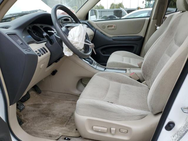 Photo 7 from auction – 2002 TOYOTA HIGHLANDER with VIN JTEHF21A520042764