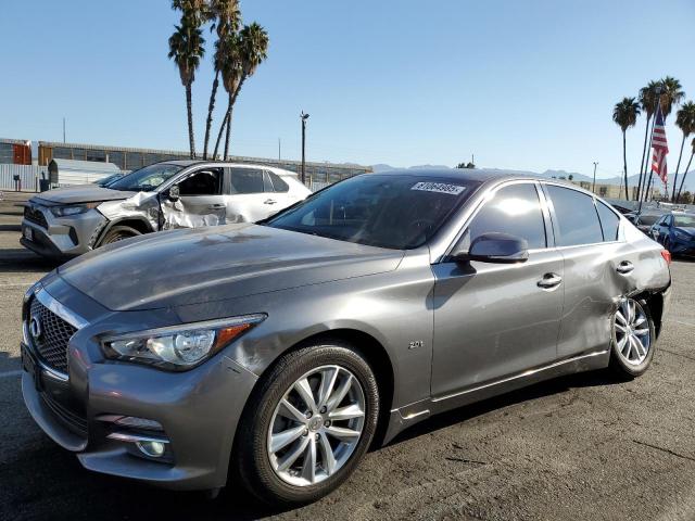INFINITI Q50 BASE 2016 with VIN JN1CV7AP6GM202043 - Photo from auction