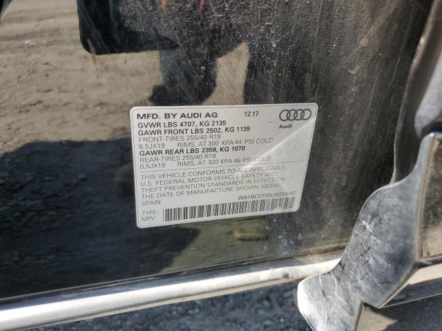 Photo 14 from auction – 2018 AUDI Q3 PREMIUM with VIN WA1BCCFS9JR023097