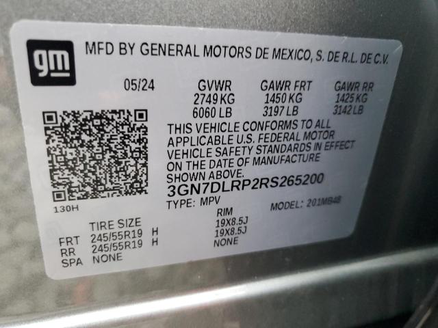 Photo 14 from auction – 2024 CHEVROLET EQUINOX 2L with VIN 3GN7DLRP2RS265200