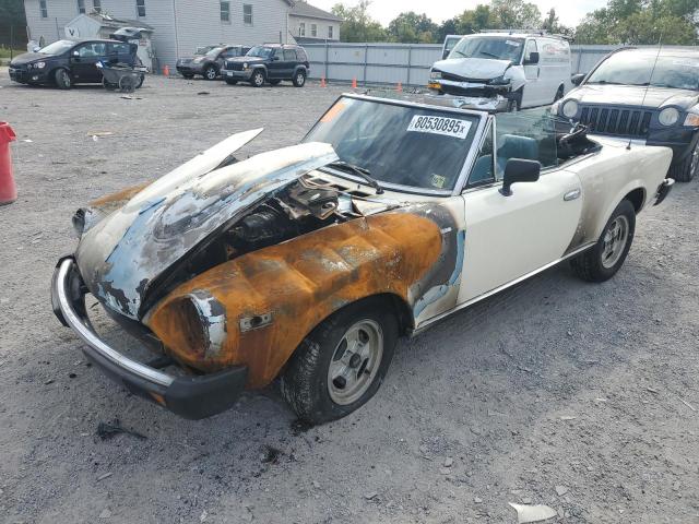 FIAT 124 SPIDER 1981 with VIN ZFAAS00B1B8181847 - Photo from auction