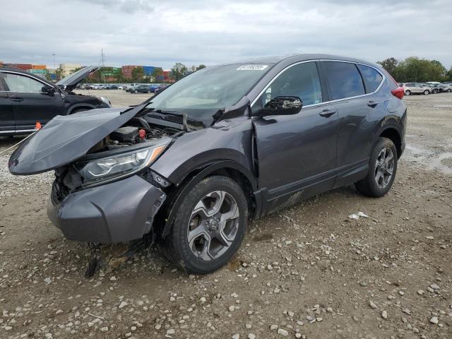 HONDA CR-V EX 2018 with VIN 7FARW2H50JE082255 - Photo from auction