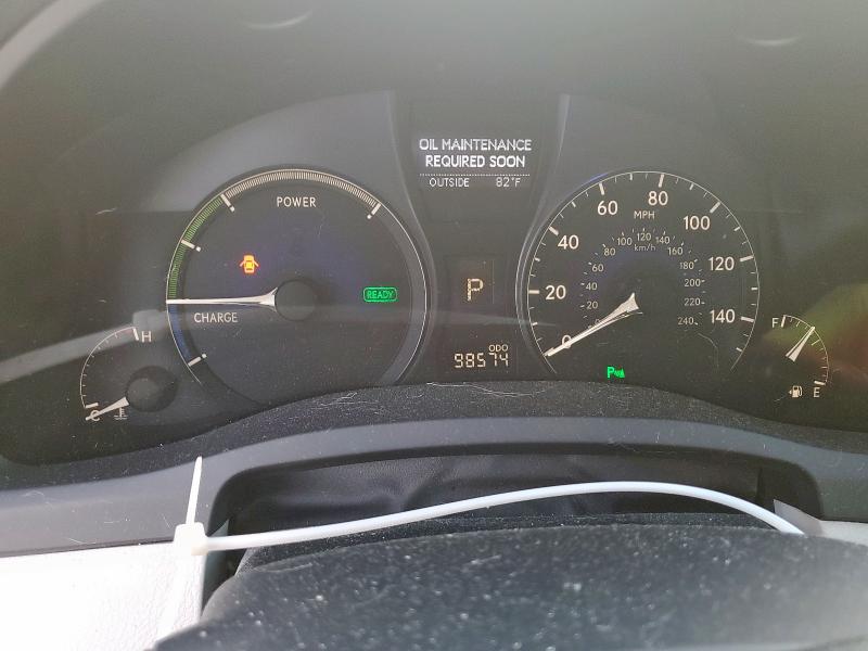 Photo 9 from auction – 2010 LEXUS RX 450H with VIN JTJZB1BA0A2002024
