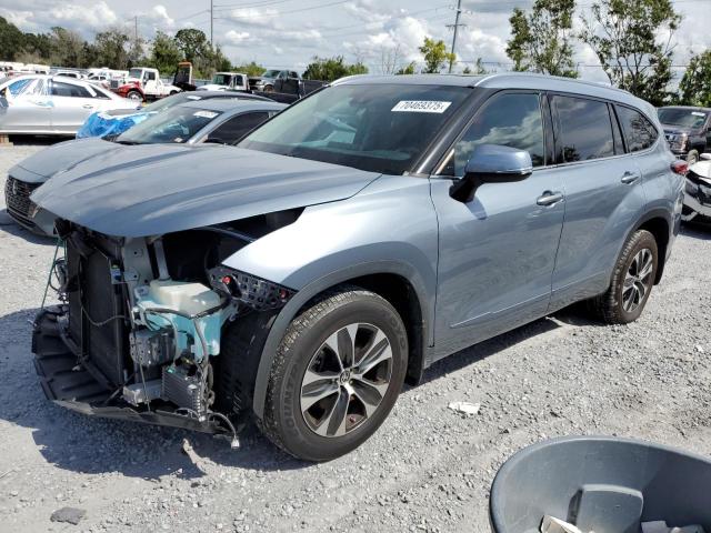TOYOTA HIGHLANDER 2020 with VIN 5TDGZRBH5LS009340 - Photo from auction