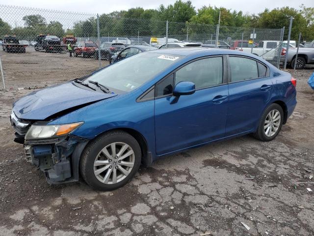 HONDA CIVIC EXL 2012 with VIN 19XFB2F96CE322482 - Photo from auction