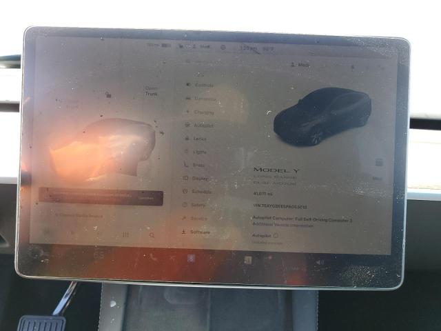 Photo 9 from auction – 2023 TESLA MODEL Y with VIN 7SAYGDEE5PA053010