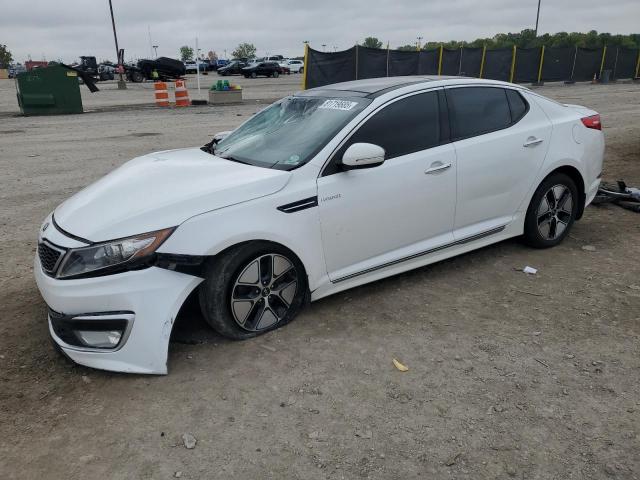 KIA OPTIMA HYBRID 2013 with VIN KNAGM4AD2D5048794 - Photo from auction