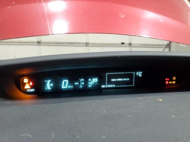 Photo 9 from auction – 2010 TOYOTA PRIUS with VIN JTDKN3DU5A1165496