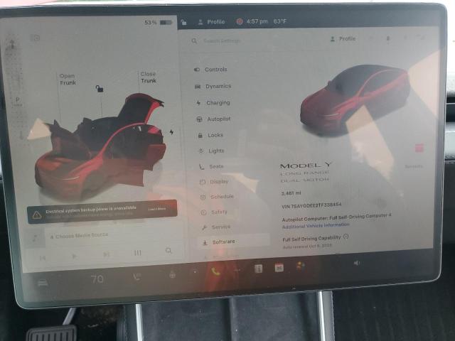 Photo 9 from auction – 2026 TESLA MODEL Y with VIN 7SAYGDEE2TF338454