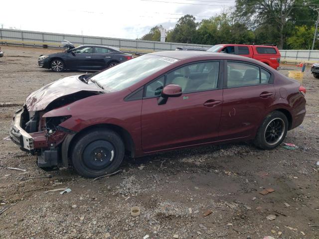 HONDA CIVIC LX 2013 with VIN 2HGFB2F55DH583249 - Photo from auction