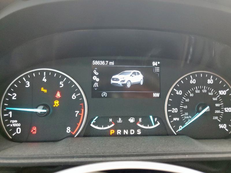 Photo 9 from auction – 2021 FORD ECOSPORT S with VIN MAJ3S2GE2MC444866