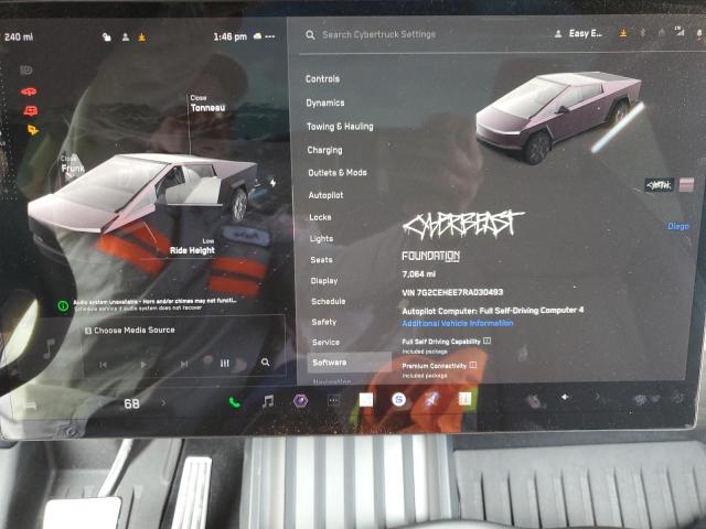 Photo 9 from auction – 2024 TESLA CYBERTRUCK with VIN 7G2CEHEE7RA030493