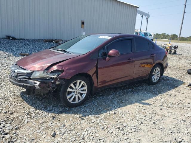 HONDA CIVIC EX 2012 with VIN 19XFB2F8XCE385219 - Photo from auction