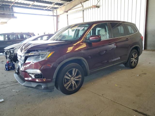 HONDA PILOT EXL 2016 with VIN 5FNYF5H57GB056270 - Photo from auction