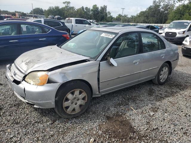 HONDA CIVIC EX 2001 with VIN 2HGES26701H533240 - Photo from auction