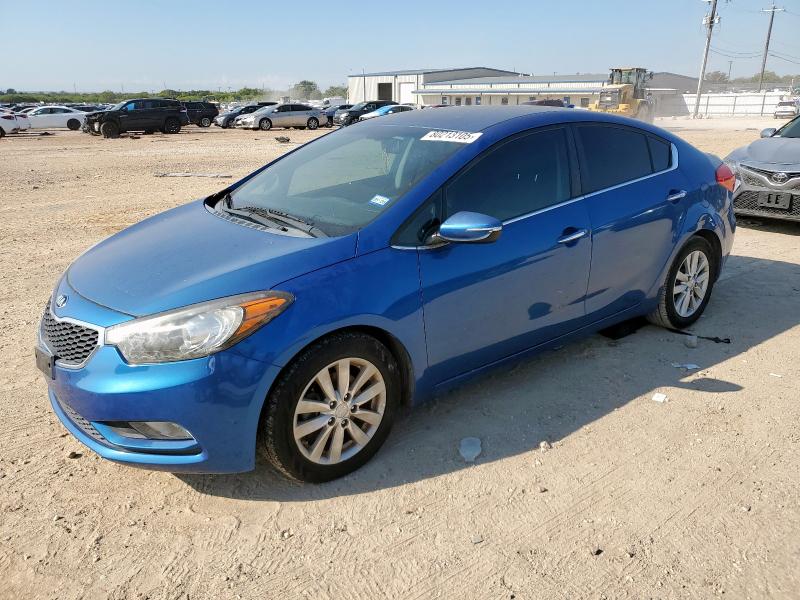 KIA FORTE EX 2014 with VIN KNAFX4A81E5116428 - Photo from auction