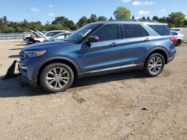 FORD EXPLORER X 2020 with VIN 1FMSK8DH3LGA36709 - Photo from auction
